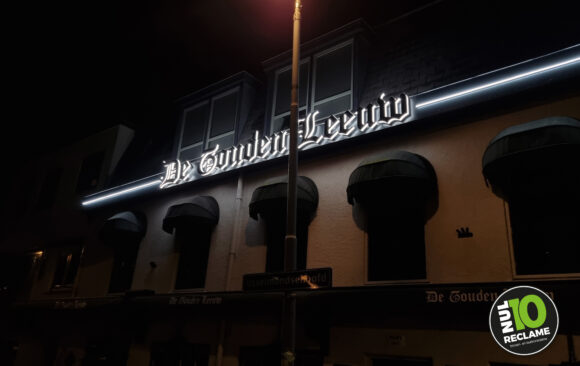 De Gouden Leeuw - Lichtreclame / Doosletters / Contourlijn