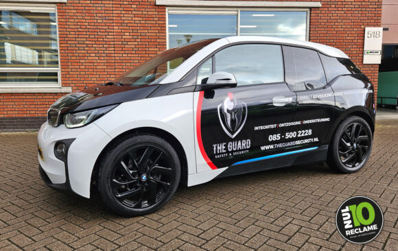The Guard Security - Autobelettering (BMW i3)
