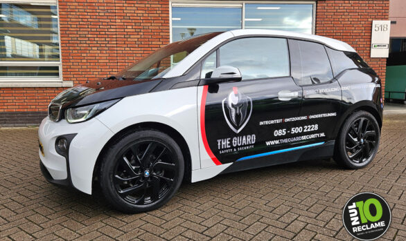 The Guard Security - Autobelettering (BMW i3)