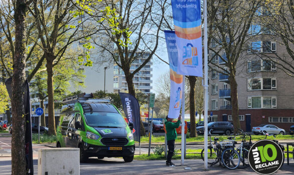 Winkelcentrum Lage Land - Vlaggen / Banieren